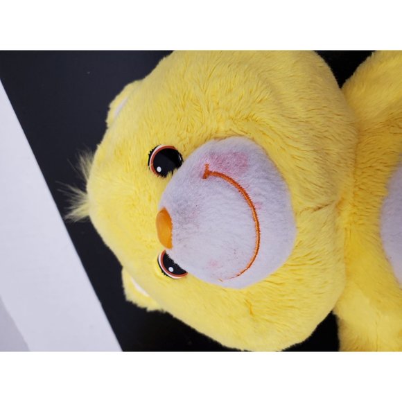 2012 Hasbro American Greetings Care Bear Funshine Plush - 13 Inch - Picture 9 of 12